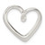 Sterling Silver Heart Pendant QP2786