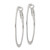 Image of 40mm Sterling Silver Hoop Clip Back Earrings QE3772