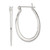 Image of 32mm Sterling Silver Hoop Earrings QE3773