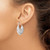 Image of 30mm Sterling Silver Hoop Earrings QE4695