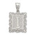 Image of Sterling Silver Initial I Pendant QC2770I Image of Sterling Silver Initial I Pendant QC2770I