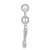 Image of Sterling Silver Initial L Pendant QC6510L