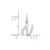 Image of Sterling Silver Initial N Pendant QC6511N