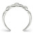 Image of Sterling Silver Interlocking Rings Design Toe Ring
