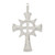 Image of Sterling Silver Iona Cross Pendant QC482