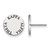 Sterling Silver Kappa Alpha Theta Enamel Post Earrings by LogoArt (SS020KAT)