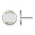 Sterling Silver Kappa Delta Enamel Post Earrings by LogoArt (SS020KD)