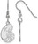 Image of Sterling Silver Kappa Delta Medium Dangle Earrings by LogoArt