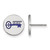 Sterling Silver Kappa Kappa Gamma Enamel Post Earrings by LogoArt (SS047KKG)