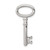 Image of Sterling Silver Key Pendant QP1570