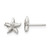 Image of Sterling Silver Kids Starfish Necklace and Post Earrings Set