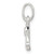 Image of Sterling Silver Letter L w/ Enamel Pendant Image of Sterling Silver Letter L w/ Enamel Pendant