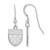 Image of Sterling Silver LogoArt University of Richmond Small Dangle Earrings Wire SS016URV