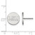 Sterling Silver Louisiana State University Small Disc Earrings by LogoArt