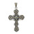 Sterling Silver Marcasite Cross Pendant QC5281