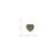 Image of Sterling Silver Marcasite Heart Pendant QP3942