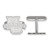 Sterling Silver Marquette University Cuff Links by LogoArt