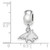 Image of Sterling Silver Montana State University XSmall Dangle Bead Charm LogoArt SS013