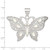 Image of Sterling Silver Mother Of Pearl Fancy Butterfly Pendant