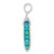 Image of Sterling Silver Multicolored Glass Polished Circle Pendant