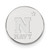 Sterling Silver Navy Lapel Pin by LogoArt (SS001USN)