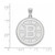 Image of Sterling Silver NHL Boston Bruins XL Pendant by LogoArt