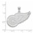 Image of Sterling Silver NHL Detroit Red Wings XL Pendant by LogoArt