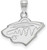 Image of Sterling Silver NHL Minnesota Wild Small Pendant by LogoArt