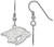 Image of Sterling Silver NHL Nashville Predators Small Dangle Earrings by LogoArt