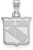 Image of Sterling Silver NHL New York Rangers Small Pendant by LogoArt