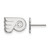 Sterling Silver NHL Philadelphia Flyers X-Small Post Earrings by LogoArt
