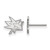 Sterling Silver NHL San Jose Sharks X-Small Post Earrings by LogoArt
