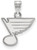 Sterling Silver NHL St. Louis Blues Small Pendant by LogoArt