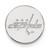 Sterling Silver NHL Washington Capitals Lapel Pin by LogoArt