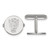 Sterling Silver North Carolina State University Cuff Links by LogoArt (SS053NCS)