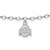 Sterling Silver Ohio State University Anklet by LogoArt