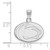 Image of Sterling Silver Penn State University Small Pendant by LogoArt
