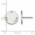 Image of Sterling Silver Pi Beta Phi Enamel Post Earrings by LogoArt (SS020PBP)