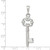 Image of Sterling Silver Polished & Textured Key Pendant Image of Sterling Silver Polished & Textured Key Pendant