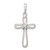 Image of Sterling Silver Polished Cross Pendant QC6640 Image of Sterling Silver Polished Cross Pendant QC6640