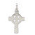 Image of Sterling Silver Polished Cross Pendant QC6679 Image of Sterling Silver Polished Cross Pendant QC6679