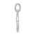 Image of Sterling Silver Polished Enamel Pumpkin Pendant