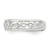 Image of Sterling Silver Polished Modern Cutout Design Toe Ring