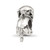 Sterling Silver Reflections Dog Bead 187859
