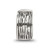 Sterling Silver Reflections Hinged Clip Bead QRS102