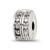 Sterling Silver Reflections Hinged Dotted Clip Bead