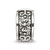 Sterling Silver Reflections Hinged Floral Clip Bead QRS109