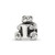 Sterling Silver Reflections Kids Letter I Bead
