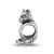 Sterling Silver Reflections Sphinx Cat Bead