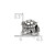 Sterling Silver Reflections Turtle Bead QRS1179